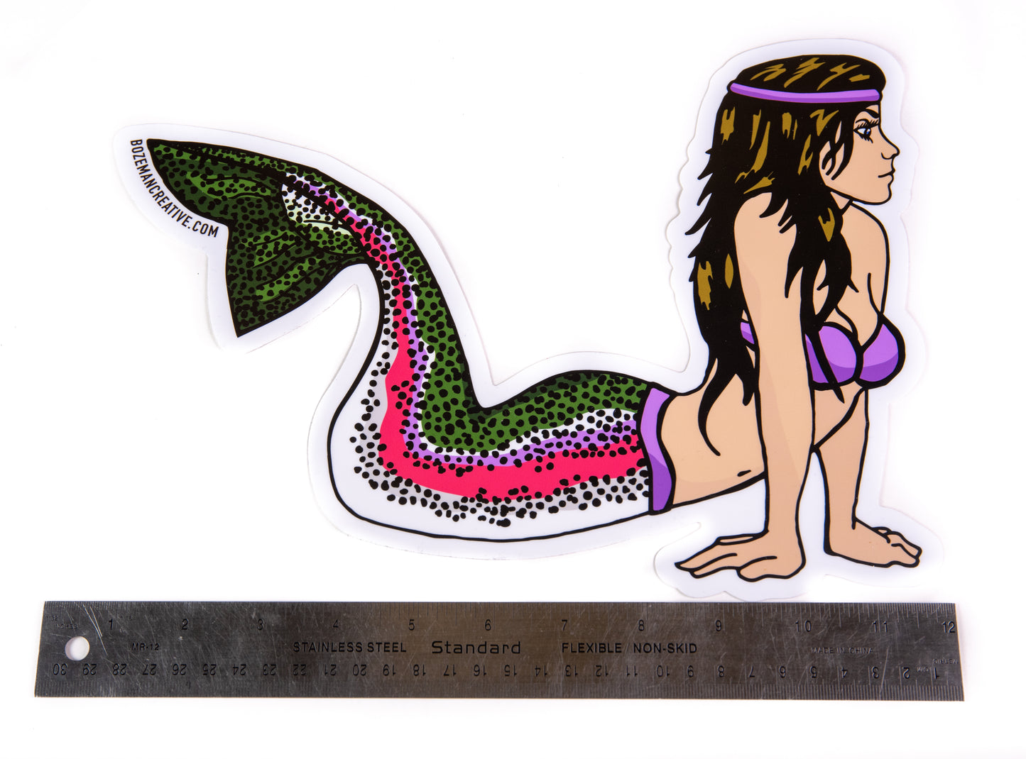 Mertrout - Mermaid Rainbow Trout Sticker